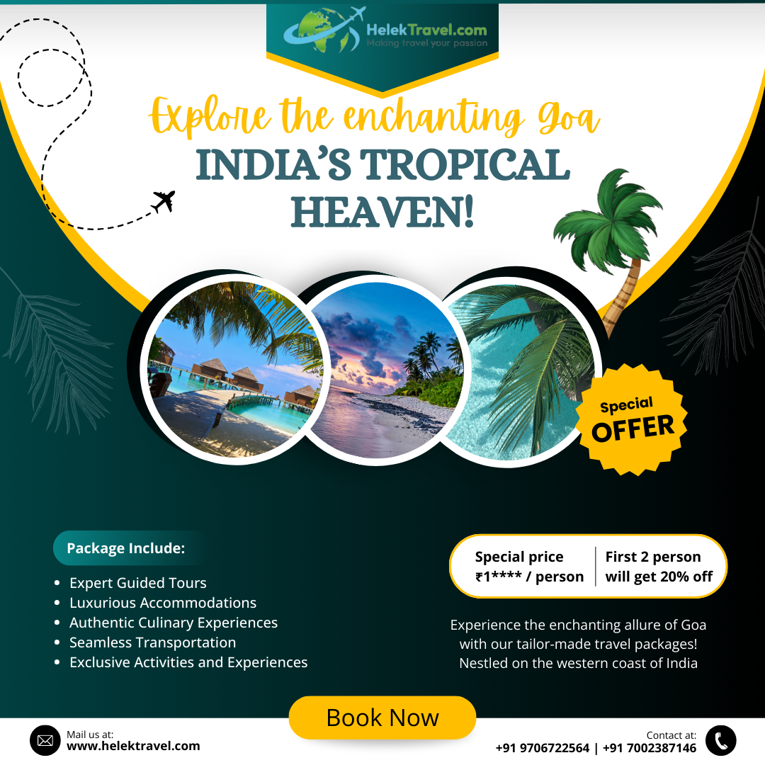 You are currently viewing Discover Hidden Gems of Goa with HelekTravel